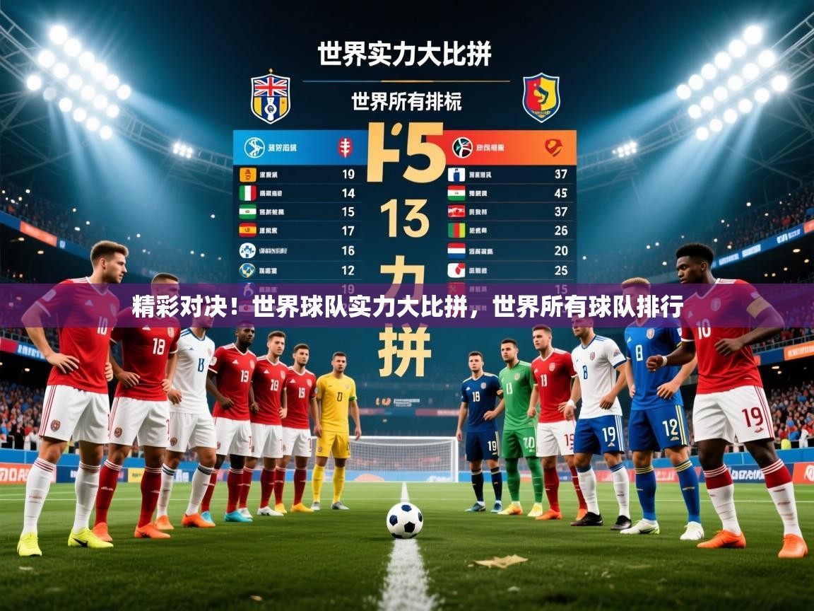 精彩对决！世界球队实力大比拼，世界所有球队排行