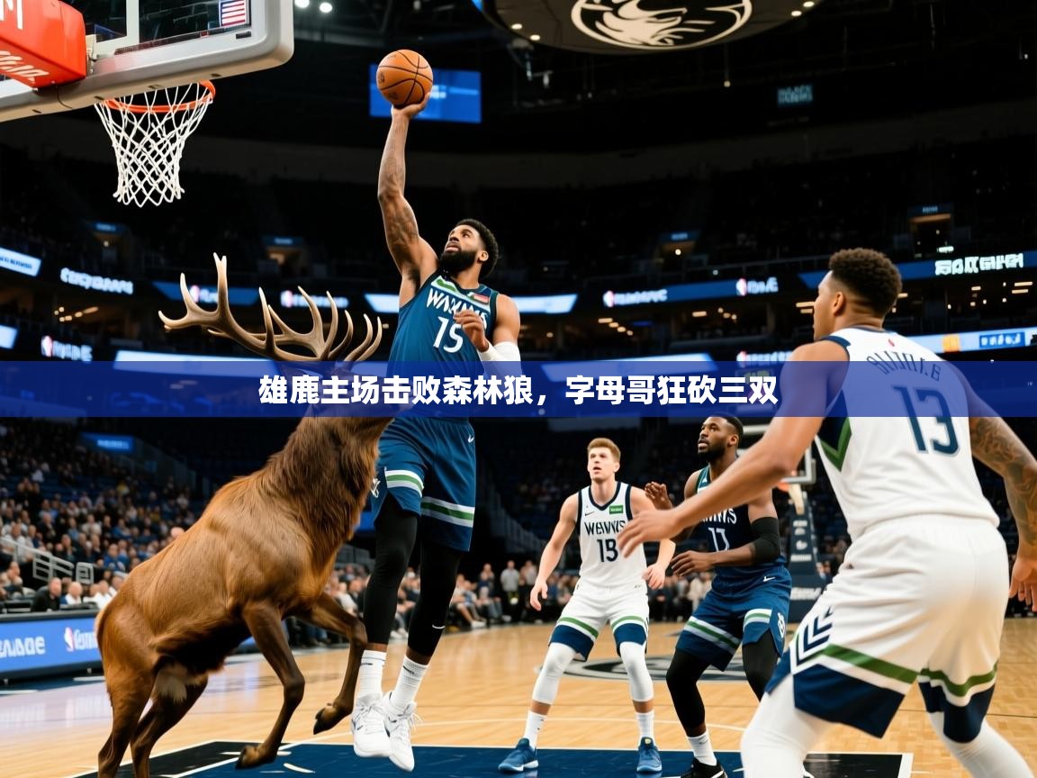 雄鹿主场击败森林狼，字母哥狂砍三双