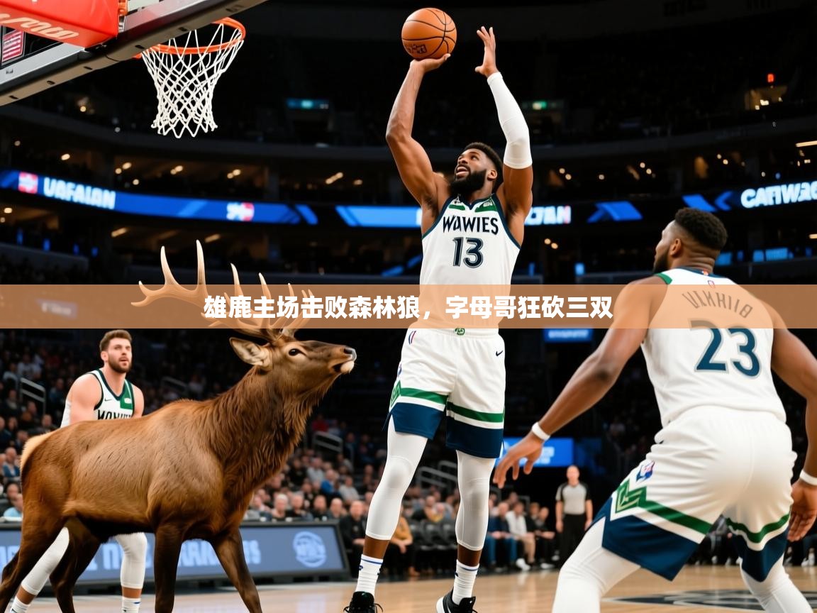 雄鹿主场击败森林狼，字母哥狂砍三双