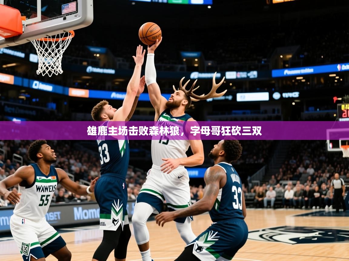 雄鹿主场击败森林狼，字母哥狂砍三双