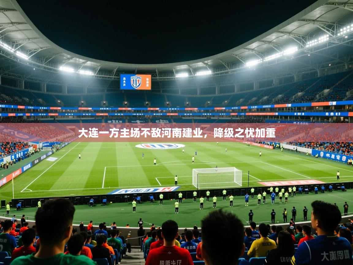 大连一方主场不敌河南建业，降级之忧加重